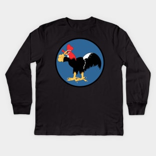 40th Bomb Squadron wo Txt Kids Long Sleeve T-Shirt